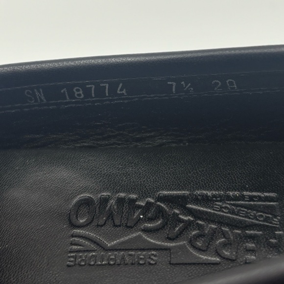 Salvatore Ferragamo Black Leather Casual Loafers ✨ - Picture 11 of 11
